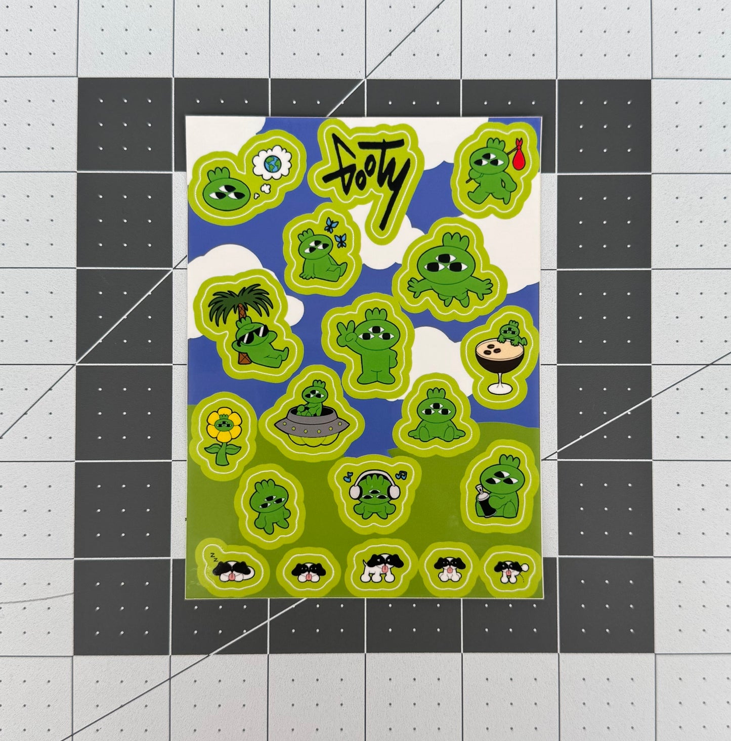 GOOTY STICKER SHEET