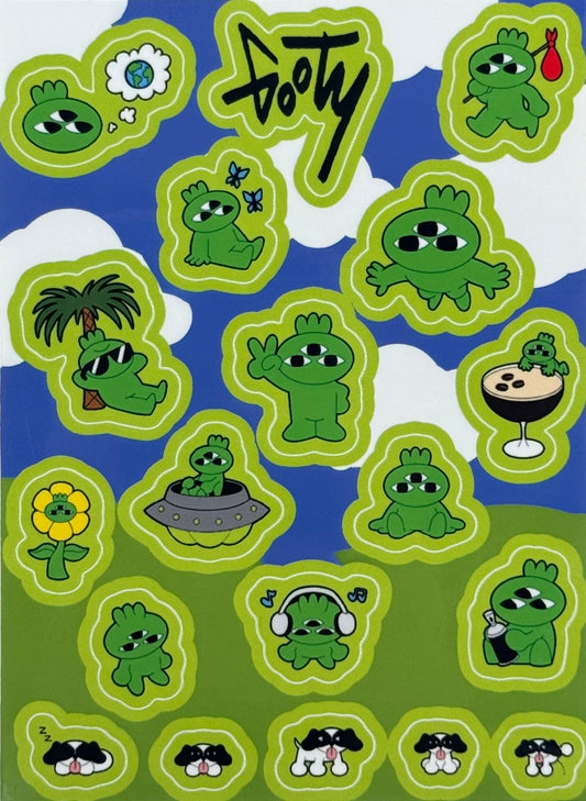 GOOTY MINI STICKER SHEET