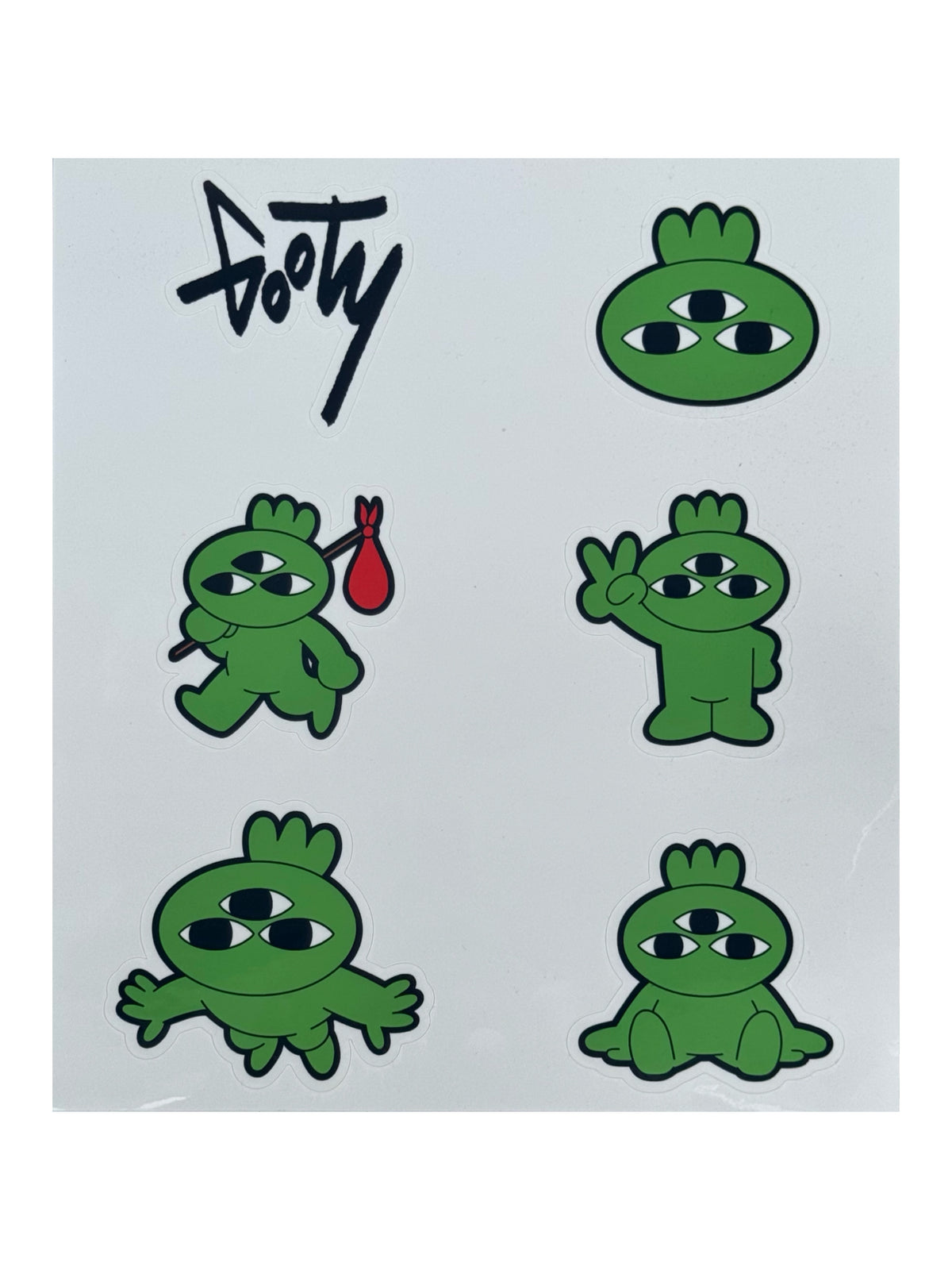 GOOTY STICKER SHEET