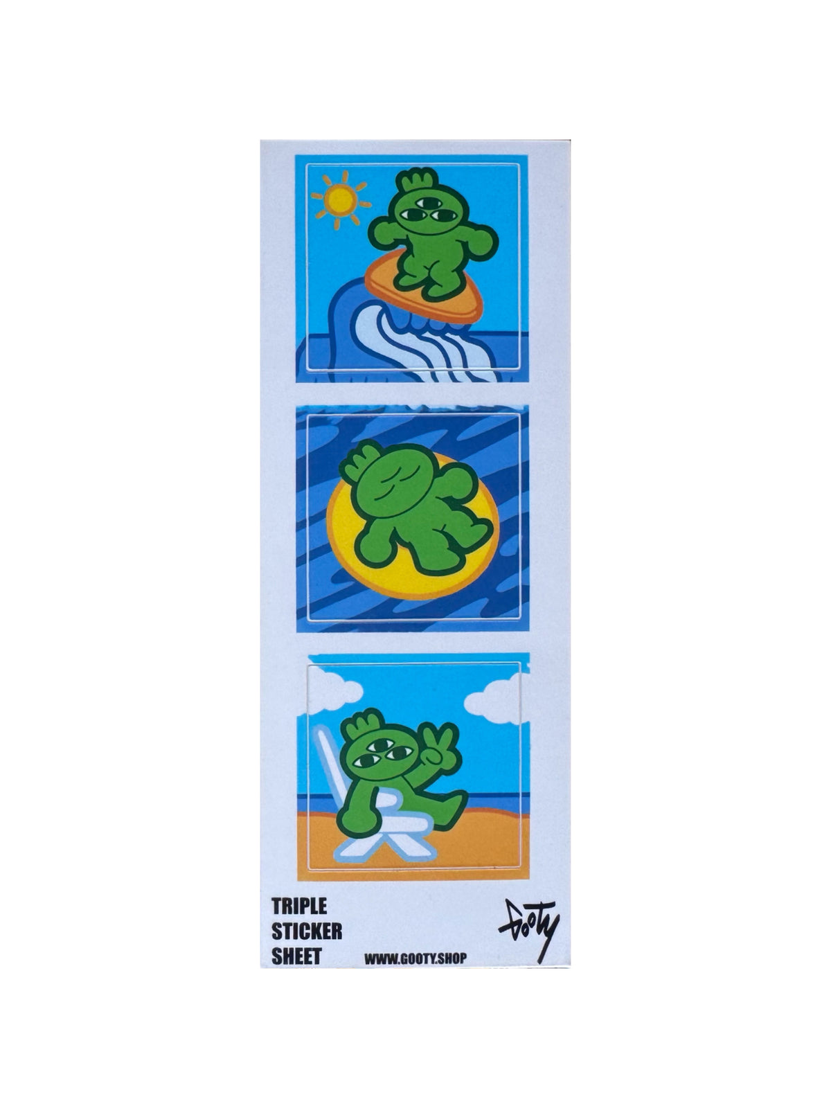 TRIPLE STICKER SHEET